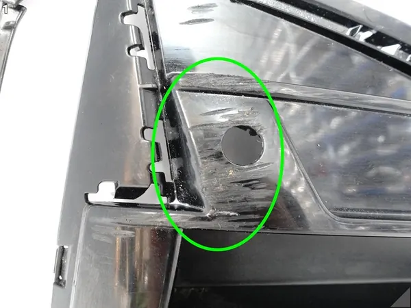 Griglia anteriore destra BMW 4 G22 G23 M-PACKAGE 8077066 image 2