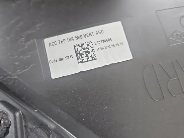 OEM 98305886QU Rechter Achterdeurbekleding Peugeot 3008 II image 7