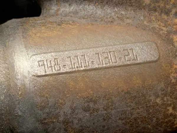 Pakoputken keräin OEM 94811113021 Porsche Panamera image 5