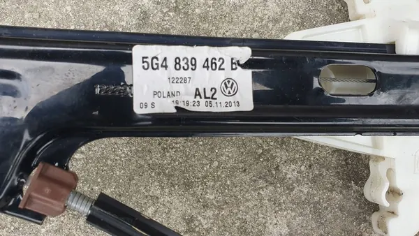 Regulador de janela traseira direita Volkswagen Golf VII 7 5G4 image 3