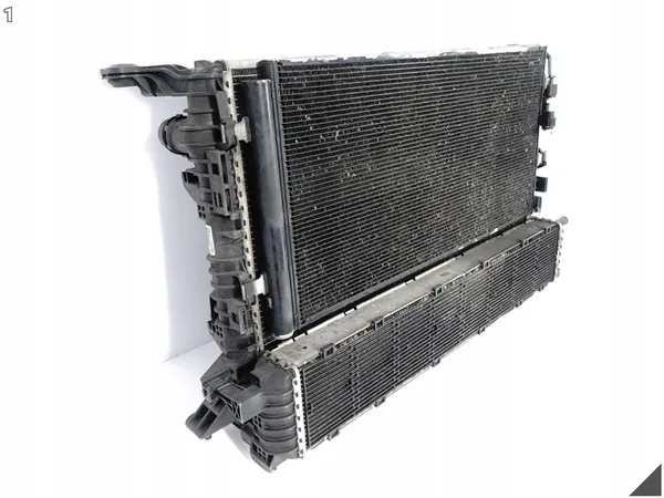 AUDI S6 S7 C7 4.0 TFSI Radiador Agua + AC + Intercooler image 2