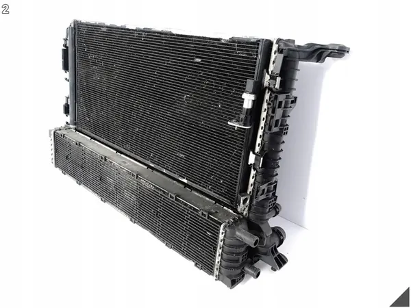 AUDI S6 S7 C7 4.0 TFSI Radiador Agua + AC + Intercooler image 3