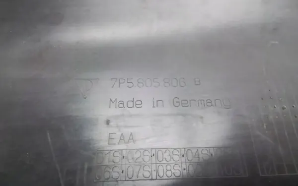 Porsche Cayenne frambältesskydd OEM 7P5805806B image 5