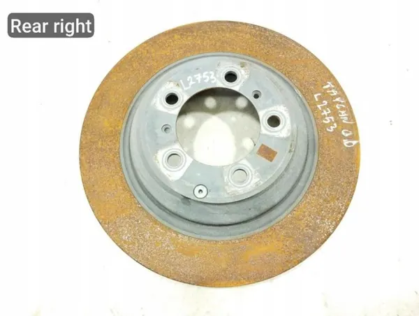 Remschijf achter Porsche Taycan 2023 OEM 224763 image 2