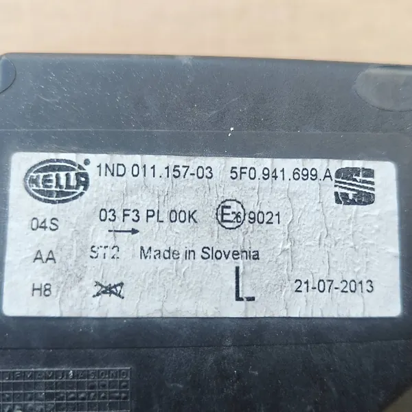 Farol de neblina dianteiro esquerdo SEAT OE 5F0941699A image 8