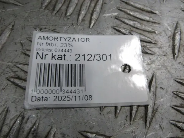 Amortecedor Traseiro Esquerdo Mercedes W205 OEM A2053208530 image 7
