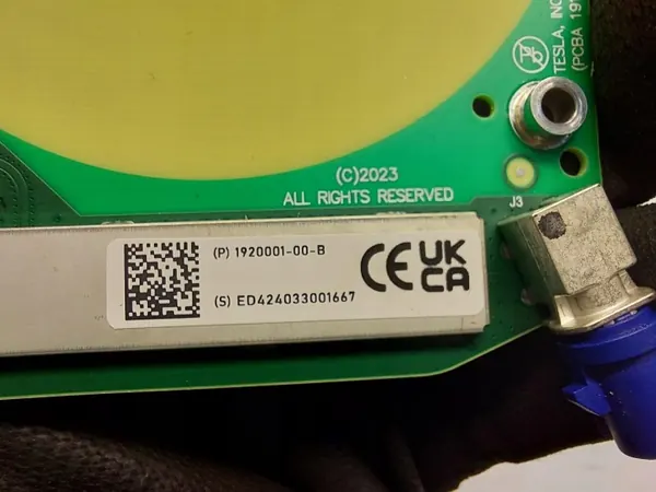 Tesla OEM 1920001-00-B Regensensor GPS-antennemodule image 3