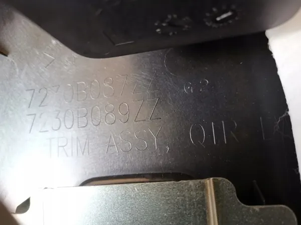 OEM 7230B087ZZ Linker Kofferbakrand image 8