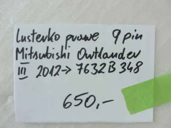 Mitsubishi Outlander III Oikea Peili OE 7632B348 image 8