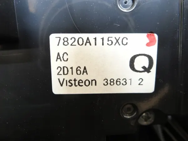 Airco paneel OEM 7820A115XC voor Citroen C4 Aircross image 9