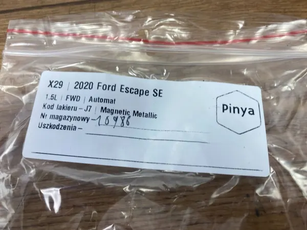 Turvavyön suojus Ford Escape IV OEM LJ6BS487A04PINYA image 6