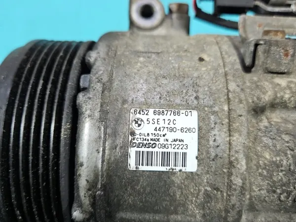 Compresseur A/C OEM 6987766 pour BMW E90 2.0D image 5