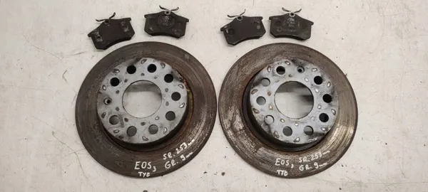 Remset achter OEM VW EOS 2,0 FSI schijven blokken image 2