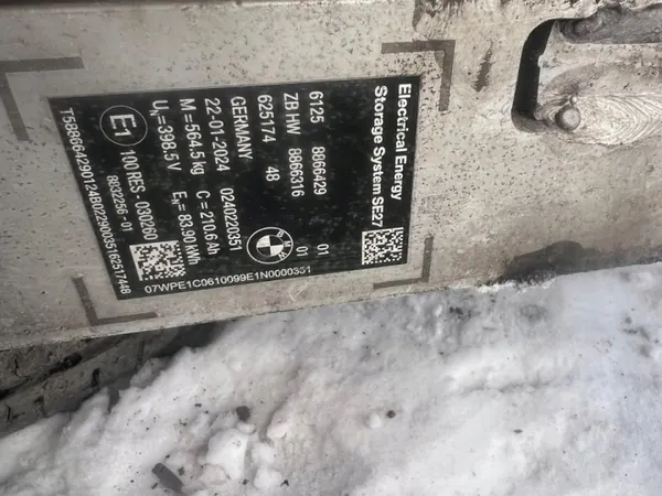 Gebrauchte BMW OE Batterie für i4 2024 - 1 Ah image 5