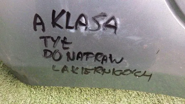 Parachoques trasero Mercedes W169 A1698850925 image 9