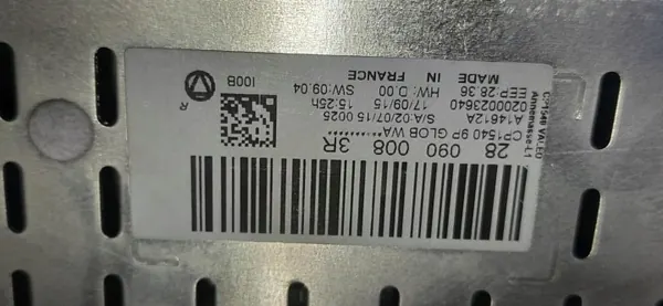 Renault Megane IV pekskärm OEM 280900083R image 6