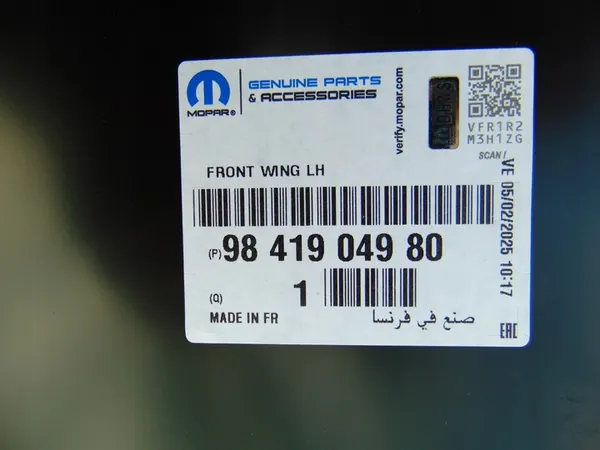 Vänster framskärm Opel Astra L VI image 5