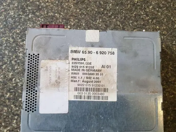 BMW CD-Leser OEM 6920758 für E46 E39 E38 image 4