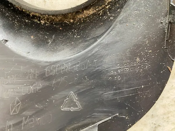 DODGE JOURNEY 2011- Griglia Paraurti Destra OEM 68088686AA image 3