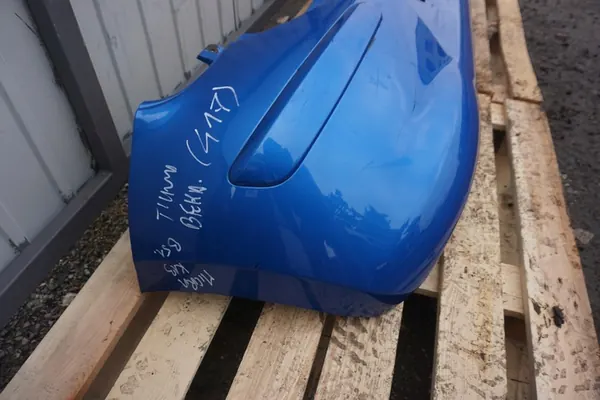 Paraurti posteriore Nissan Micra K13 Blu B51 OEM image 3