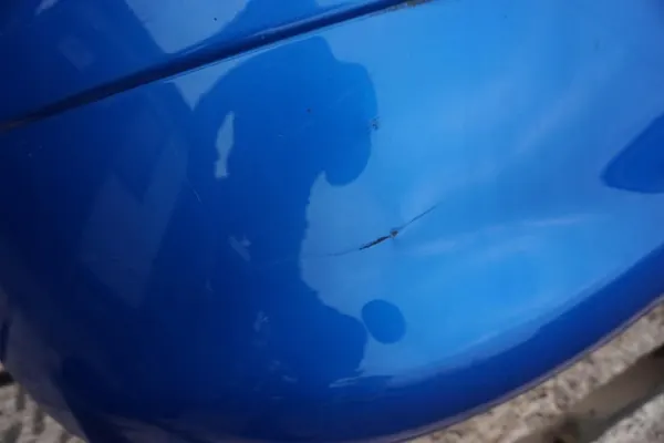 Paraurti posteriore Nissan Micra K13 Blu B51 OEM image 4