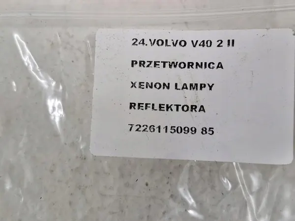 Xenon Lampenwandler VOLVO V40 II 7226115099 image 5
