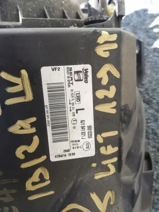 Farol esquerdo SEAT IBIZA IV LIFT 12-> OEM 6J1941021J image 2