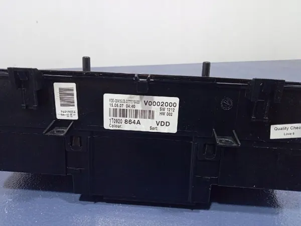 Quadro VW Touran I 1T OEM 1T0920864A image 8