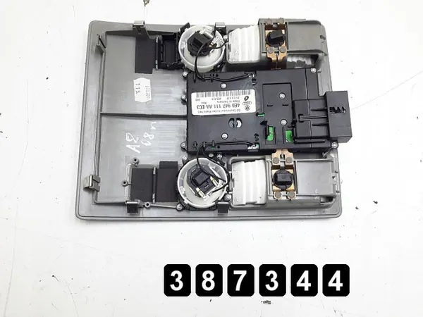 Consola iluminación techo Audi A8 OEM 4e0947111aa image 3