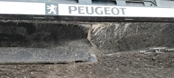 PEUGEOT 307 LIFT 05-08 Framstötfångare OEM image 3