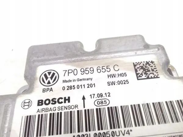 Módulo airbag OEM 0285011201 para Porsche Cayenne image 4