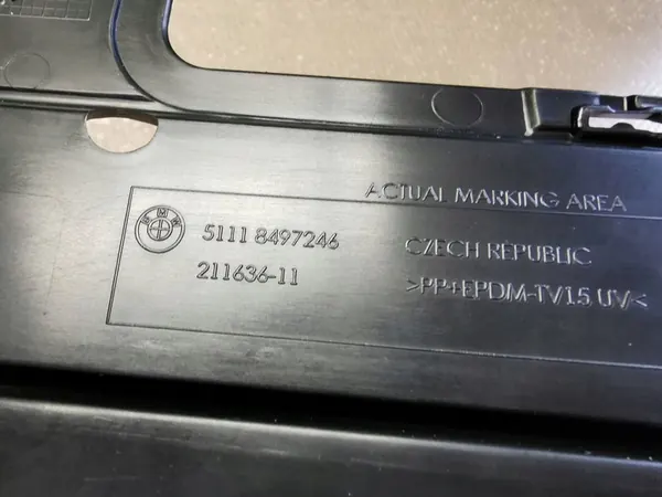 Griglia paraurti anteriore destra BMW X1 F48 LCI 8497246 image 6