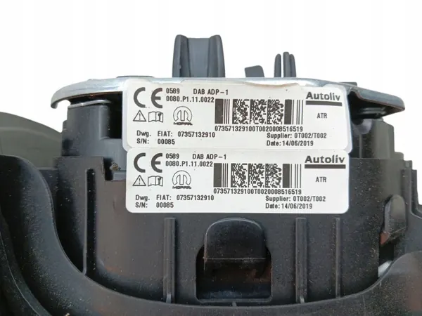 Airbag condutor OEM 07357132910 para Fiat Tipo II image 3