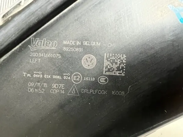 Farol Dianteiro Esquerdo Halogéneo OEM 2G0941661 VW Polo image 8