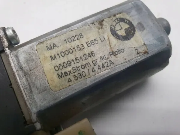 Takapright ikkunamoottori BMW 7 E65 E66 E67 OEM 67658381523 image 3