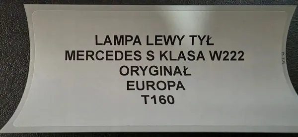 Linker achterlicht Mercedes S-Klasse W222 OEM A2229065401 image 8