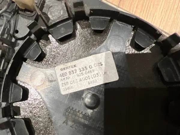 Audi A8 D3 Spiegelinzet OEM 4E0857535G Links Fotochroom image 5