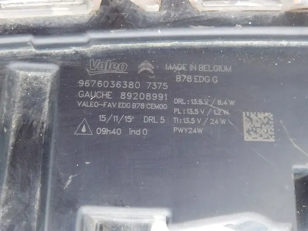 C4 GRAND PICASSO II LUZ LED DIURNA IZQUIERDA 9676036380 image 6