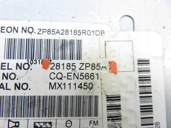 Radio OEM 28185ZP85A pour Nissan Pathfinder III (R51) image 6