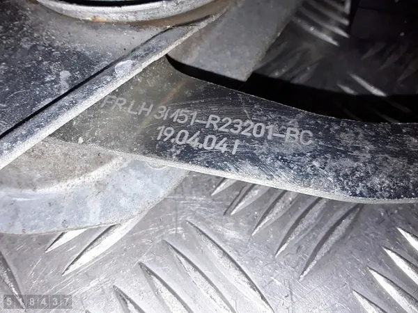 Régulateur de vitre Volvo V50 OEM 3m51r23201bc image 7