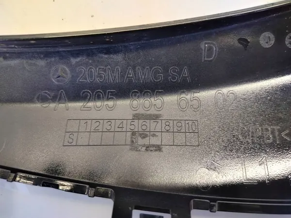 MERCEDES W205 19-20 AMG Garniture de Pare-chocs A2058856502 image 2