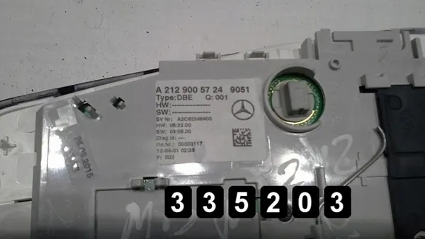 OEM AM-335203 dakverlichtingsconsole voor Mercedes E-Klasse image 3
