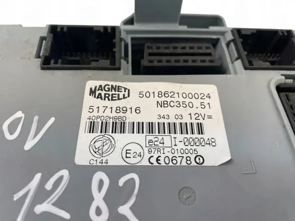 Module Confort Fiat OEM 51718916 pour Idea (2007) image 8
