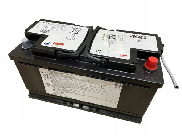 Batterie AGM OEM 6806758 92Ah 850A pour BMW image 2