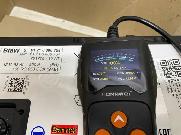 Batterie AGM OEM 6806758 92Ah 850A pour BMW image 6