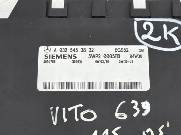 Módulo Caja Cambios Mercedes-Benz OEM A0325453832 2K image 4