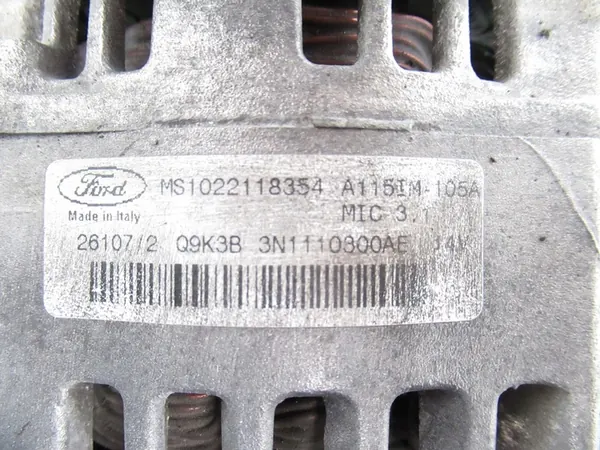 Vaihtovirtageneraattori Ford Focus II 1.6 OE MS1022118354 image 2