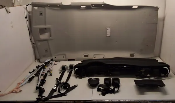 OEM Airbag-set TOYOTAAURISIIKOMBI12-15AIRBAGDESKAKONSOLAPASYPODUSZKIKURTYNYPODSUFITKA image 2