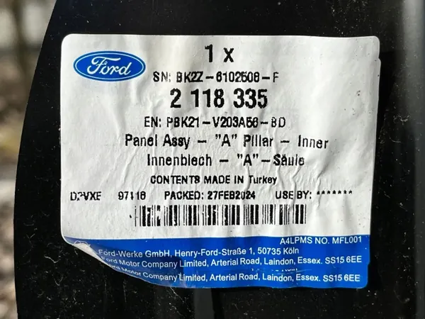 OEM 2118335 Sabot Droit pour Ford Transit Custom image 4