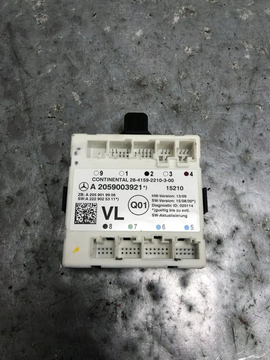 OEM A2059003921 vasen etuoven ohjausmoduuli image 2